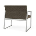 thumbnail image 5 of Chaise Bariatrique d'Attente pour Réception Gansett / Acier Argenté / Brun / Brun, 5 of 5