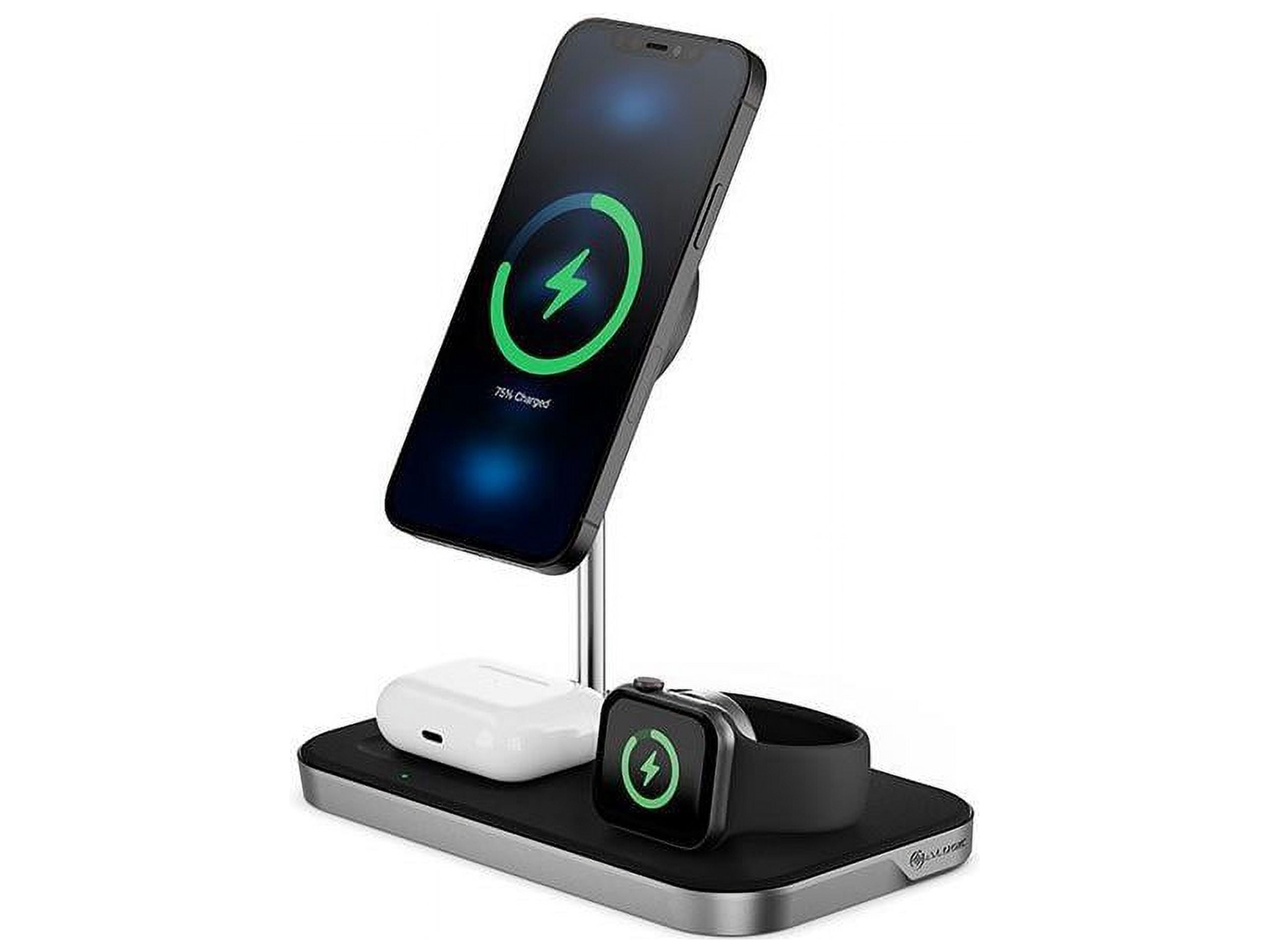 ALOGIC MagSpeed 3-in-1 Wireless 15W Charging Station - Black (MSP31CS15W )