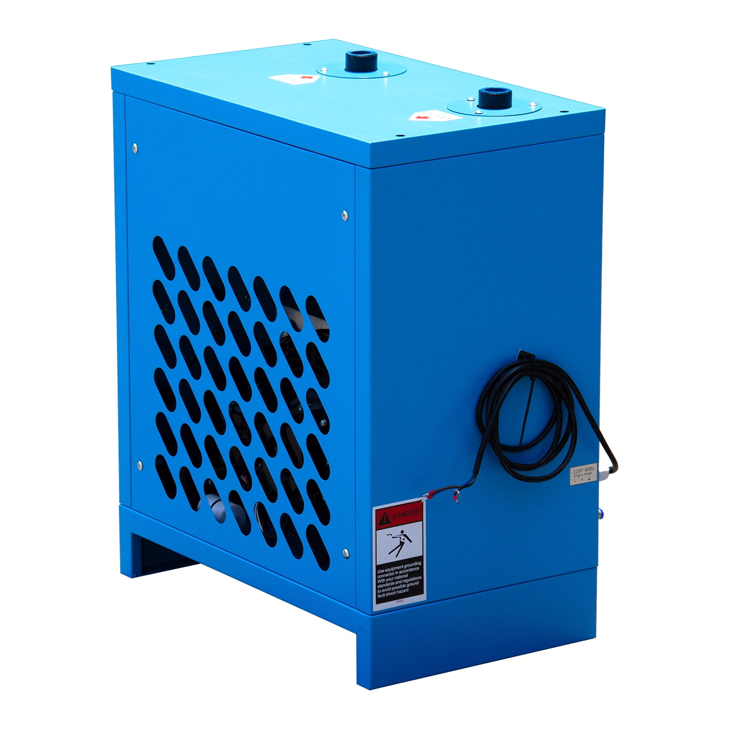 HPDMC Industrial Refrigerated Air Dryer for Air Compressors, 35 CFM, R134a Cooling System, 110V, Removes Moisture & Contaminants