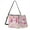 Axolotl Daisy Flower, variant on Capybara Daisy Flower Print 2 Pcs Bucket Purse Set for Women Multipurpose Leather Crossbody Handbag with Wrist Wallet Trendy Bucket Bag Tote Purse Set for Dating