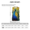 thumbnail image 4 of Honeii Peacocks print basktball shirt for men and women, Unisex basketball jersey for Theme party-4X-Large, 4 of 6