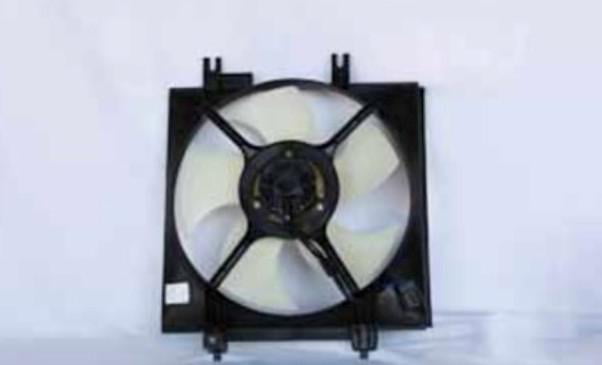 NEW AC CONDENSER FAN ASSEMBLY COMPATIBLE WITH SUBARU 2009-2013 FORESTER NATURALLY ASPIRATED