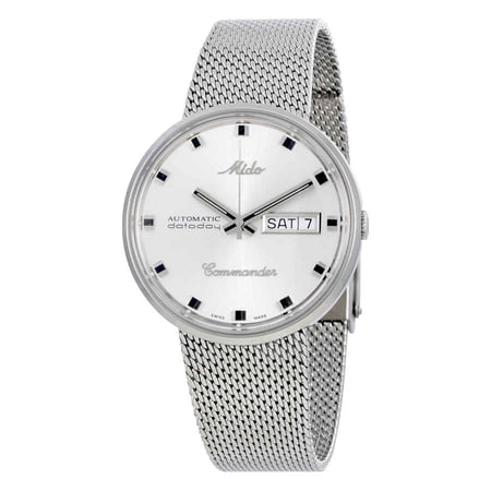 EAN 7612330011811 product image for Mido Commander I Automatic Silver Dial Men's Watch M842942113 | upcitemdb.com
