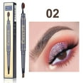 thumbnail image 1 of Fiudx Lápiz de Cejas, Herramienta de Belleza Resistente Al Sudor, Aspecto Natural No Se Corre, Pincel de Precisión de Doble Punta, Maquillaje de Larga Duración, Uso Profesional o Personal, Punta Suav, 1 of 3