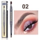 thumbnail image 1 of Fiudx Lápiz de Cejas, Herramienta de Belleza Resistente Al Sudor, Aspecto Natural No Se Corre, Pincel de Precisión de Doble Punta, Maquillaje de Larga Duración, Uso Profesional o Personal, Punta Suav, 1 of 3