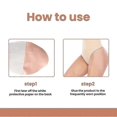 thumbnail image 4 of EELHOE 6PCS Thigh Anti-wear Patches Elastic Comfort Adhesive Waterproof Protect Skin for Thigh Calf Armpit -, 4 of 5
