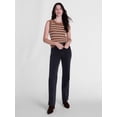 thumbnail image 3 of Scenario Women's Sweater Vest with Crochet Trim, Lightweight, Sizes XS-XXXL, 3 of 8