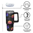 thumbnail image 3 of 30 oz Halloween Witch Skull Tumbler Insulated Stainless Tumbler, Spooky Ghost Coffee Cup Water Bottle, Holiday Gift Mug, 3 of 5