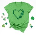 thumbnail image 4 of Otvok Womens Work Girls Short Sleeve Out Blouse Saint Patrick'S Day Gift Shirt T-Shirt, 4 of 5