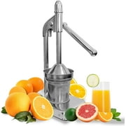 DERCLIVE Manual Juicer Citrus Juicer Hand Press Orange Juice Squeezer Manual Juicer Lemon Press Squeezer for Lime Pomegranate Grapefruits