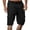 Black-U8, variant on Mens Military Cargo Shorts with Multi-Pocket Elastic Waist Short Pants Drawstring Ripstop Straight Leg Camo Cargo Short Military Outdoor Breathable Hiking Fishing Pants,Beige L