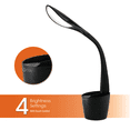thumbnail image 2 of OttLite LED Space Organizer Desk Lamp, Black, 2 of 5