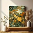 thumbnail image 6 of Golden Yellow Daylily Canvas Print Household Wall Art Decor, 6 of 8