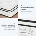 thumbnail image 5 of 10" Hybrid Mattress, Individually Pocketed Innerspring, Medium Firm, 5 of 5