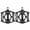 Black, variant on FACEGA 1Pairs Bike Pedals,Large Pedal Surface Bicycle Accessories,Enhanced Grip and Comfort Mountain Bike Pedals,Black