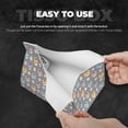 thumbnail image 5 of Lsque Cute Geese Printed Long Tissue Box Cover Holder, Facial Paper Organizer Dispenser,Triangle with Bottom Belt, PVC Leather Decorative Organizer, 5 of 9