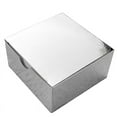 thumbnail image 4 of BalsaCircle 100 Pieces 4"x4"x2" Cake Wedding Favors Boxes Tuck Top Silver, 4 of 8