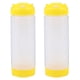 thumbnail image 1 of Botellas de plástico para salsa de 2 piezas Dispensador de recuperación de tomate de dos cabezas, 1 of 5