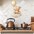 thumbnail image 2 of PEIBang Cute Bear Wall Decal Sticker,Self-Adhesive Home Decor for Kitchen,Living Room,Restaurant Walls, 2 of 6