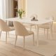 thumbnail image 3 of Tables Chairs Dining Room Sets Console Modern Coffee Square Dining Room Sets Kitchen Tavolo E Sedie Pranzo Luxury Furniture My Lux Decor Round, 3 of 6