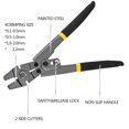 thumbnail image 2 of Wire Rope Crimping Tool Kit, with 1/16-304 Stainless Steel Cable 165 ft (7x7 Strand Core), 100 Cable Ferrule Aluminum Loop Sleeve Stops, 2 of 7
