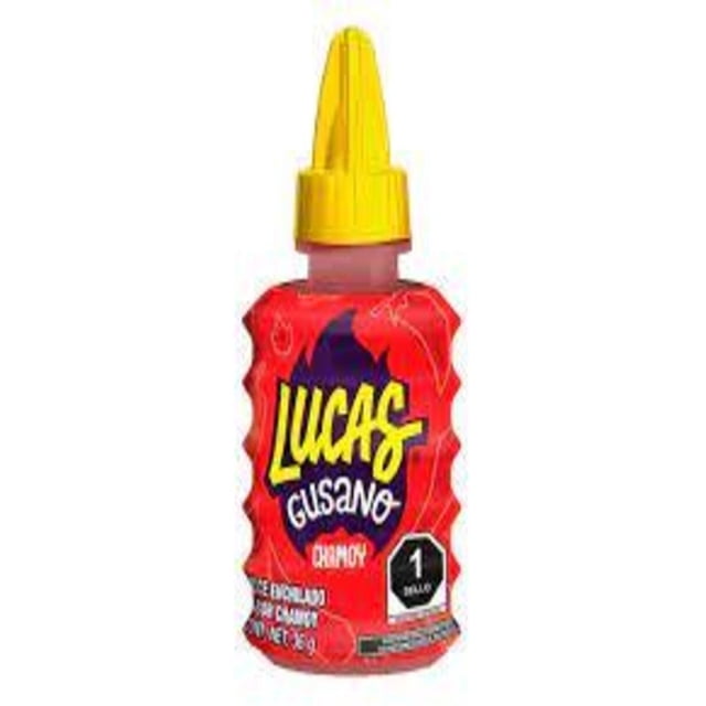 Pack de 30 Dulce Lucas Gusano Chamoy de 10PZ Lucas Lucas Gusano Chamoy 30/10PZ