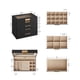 thumbnail image 5 of Joyero SONGMICS Organizador de 4 capas con tapa de vidrio grafito, 5 of 7