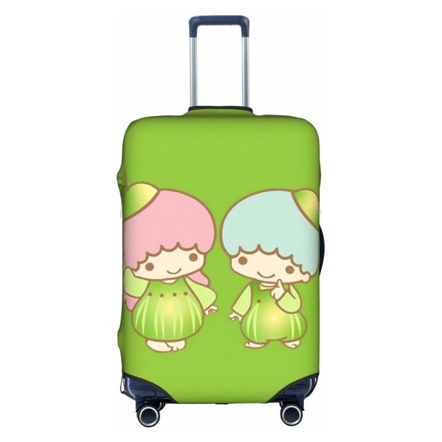 Little Twin Stars-Funda De Equipaje Engrosada (18/24/28/32 Pulgadas , Alta Elasticidad , Maleta De Viaje , Spandex , Cubierta Protectora) huangjie unisex
