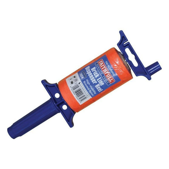 Faithfull - Brick Line Dispenser Reel with Hi-Vis Line 100m (330ft)