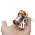 thumbnail image 5 of Ultralight Portable Backpacking Stove | Outdoor Camping Mini Gas Burner | Aluminum Alloy & Stainless Steel | Piezo Ignition | Collapsible Compact Design | Fits 7" Pots | Carry Case Included, 5 of 9