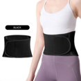 thumbnail image 2 of Zhaomeidaxi Women Thin Soft Kidney Binder Waistband Breathable Stretchy Adjustable Seasons Stomach Abdominal Support Band Wrap Waist Back Brace Protector Guard, 2 of 3