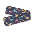 thumbnail image 7 of Yayeee Table Runner 70 inches Long Home Kitchen Dinning Party Decoration, Red Jellyfish, 7 of 7