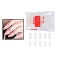 thumbnail image 4 of Uñas postizas 500 piezas de uñas de extensión es shamjiam  Uñas postizas transparentes, 4 of 7