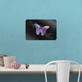 thumbnail image 2 of Purple Butterfly Watercolor Silhouette Home Business Office Sign, 2 of 3