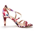 thumbnail image 3 of Sandalia DREAM PAIRS GIGI Floral con Punta Abierta y Tacón Stiletto 7.5, 3 of 7