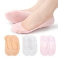 thumbnail image 2 of Yoetaun Moisturizing Gel Socks Prevents Dry Cracked Heel and Cracked Feet Socks Anti Slip Gel Hydrotherapy Socks White, 2 of 8