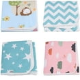 DGROEE Printing Waterproof Diaper Changing Pad, Reusable Breathable