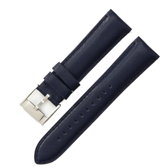 Fit For Fossil Ftw1114 Me3110 Fs5436 Stainless Steel Needle Buckle Soft Genuine Leather Watch Strap 22mm