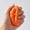 Orange A, variant on Tangerine Slow Rebound Stress Relief Squeeze Ball Fruit Shaped Soft Stretchable Anxiety Relief Desktop Decor