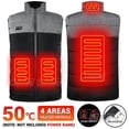 thumbnail image 1 of Chaleco Hetaed de 9 áreas, ropa de abrigo para hombres y mujeres, chaleco de autocalentamiento Usb, chaleco cálido para esquí, chaqueta térmica, ropa de caza para invierno Kuyhfg Bienvenido a Kuyhfg, 1 of 5