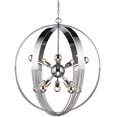 thumbnail image 1 of Golden Lighting 7001-10P CH 10 Light Carter Pendant - Chrome, 1 of 1