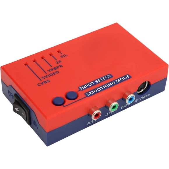 Retroscaler2x A/v To Hd Multimedia Interface Converter, Sound Performance, Filter Mode, Compatible With Vic20, Atari2600, Msx, N64, Sfc, Superfamicom,