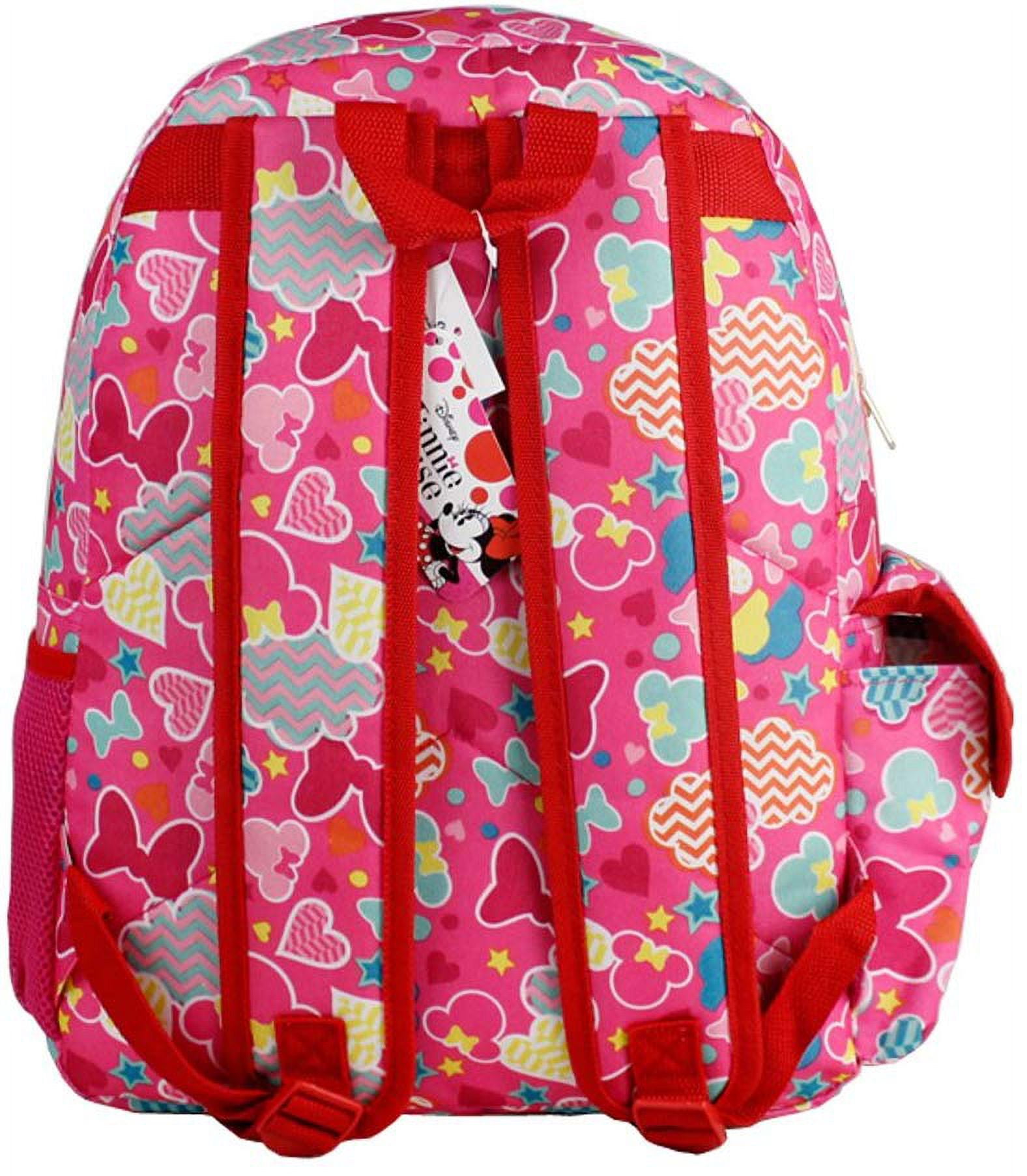 Backpack - Disney - Minnie Mouse Red Hearts New Large Bag 635510