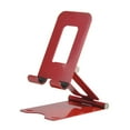 thumbnail image 1 of Creative foldable metal phablet stand desktop creative stand, 1 of 5