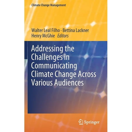 ISBN 9783319982939 product image for Climate Change Management: Addressing the Challenges in Communicating Climate Ch | upcitemdb.com