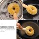 thumbnail image 3 of GOOHOCHY Cepillo multiusos para limpiar cuencos y ollas con mango de madera, 1 unidad., 3 of 8