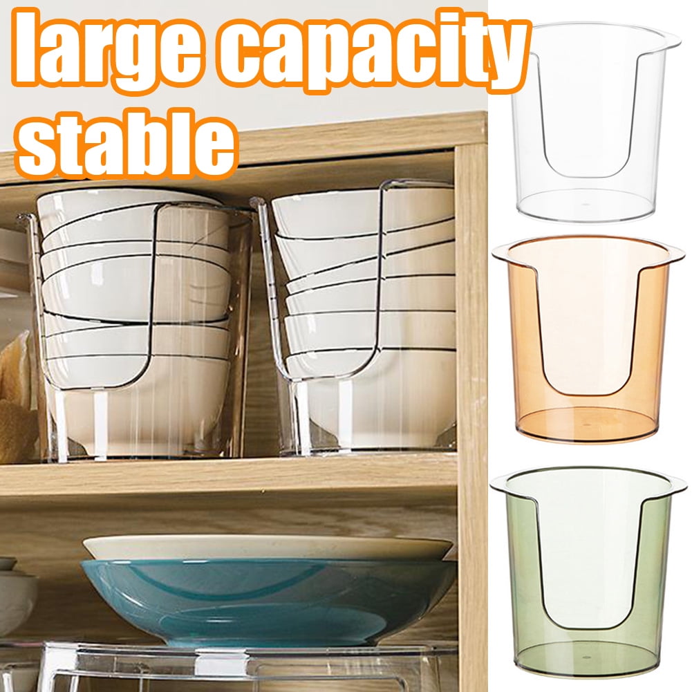 Cheer.US Plate Dish Holders Organizer for Plates, Dish Storage Rack