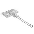 thumbnail image 1 of Coghlan's Camping Broiler - Hinged Chrome Grill Basket with Locking Handle for Campfire & BBQ, 1 of 8