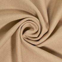 Ponte De Roma Nylon-Rayon Stretch Knit Fabric 60" Wide Many Colors Rayon Nylon Spandex Soft BTY (Khaki)