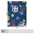 thumbnail image 4 of Chilfamy Football Blanket for Boys,Kids Football Throw Blanket for Boys and Girls,Cool Cute Soft Throw Blanket Gifts, Comfy Blanket for Boys Kids Teen, 4 of 6